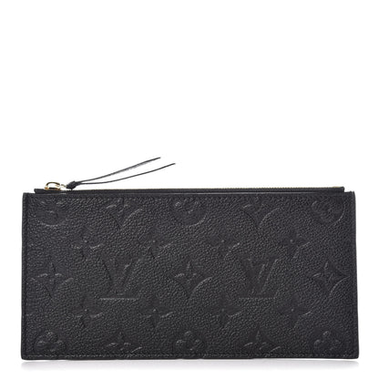 Louis Vuitton Empreinte Felicie Chain Wallet Zippered Insert Black 1 of 6