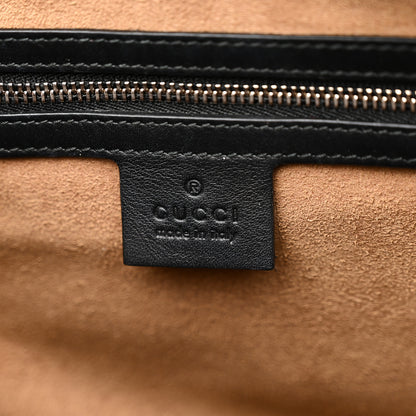 Gucci GG Supreme Monogram Arabesque Medium Boston Black 6 of 10