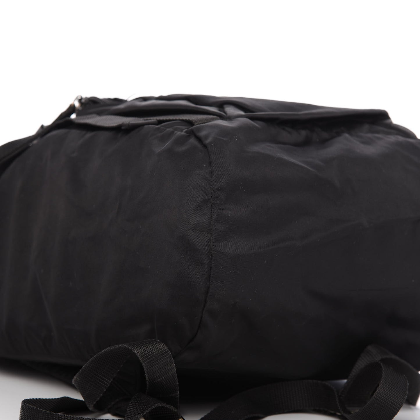 Tessuto Nylon Montagna Double Buckle Backpack Black