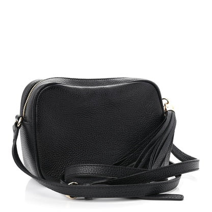 Gucci Pebbled Calfskin Small Soho Disco Bag Black 3 of 15