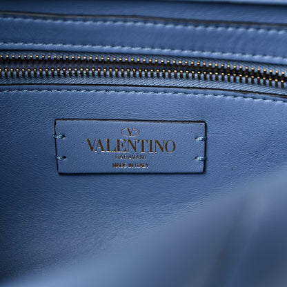 Valentino Garavani Nappa Medium Roman Stud Shoulder Bag Niagara 5 of 7