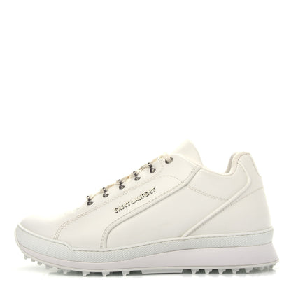Saint Laurent Calfskin Jump Low Top Sneakers 42 White 1 of 11
