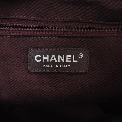 Chanel Leather Large In The Mix Tote Gray 7 of 9