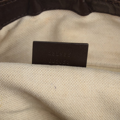 Gucci Monogram Medium Sukey Hobo Brown 8 of 8