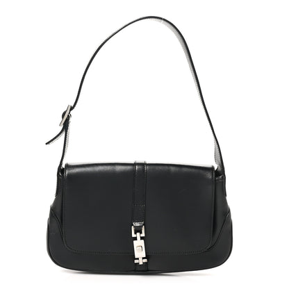 Gucci Calfskin Small Jackie O Hobo Black 1 of 12