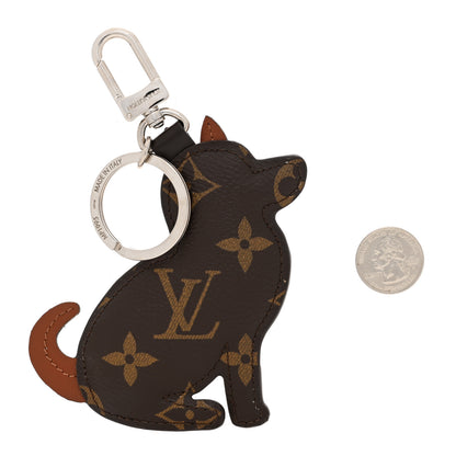 Louis Vuitton Monogram Dog Bag Charm Key Holder 2 of 3