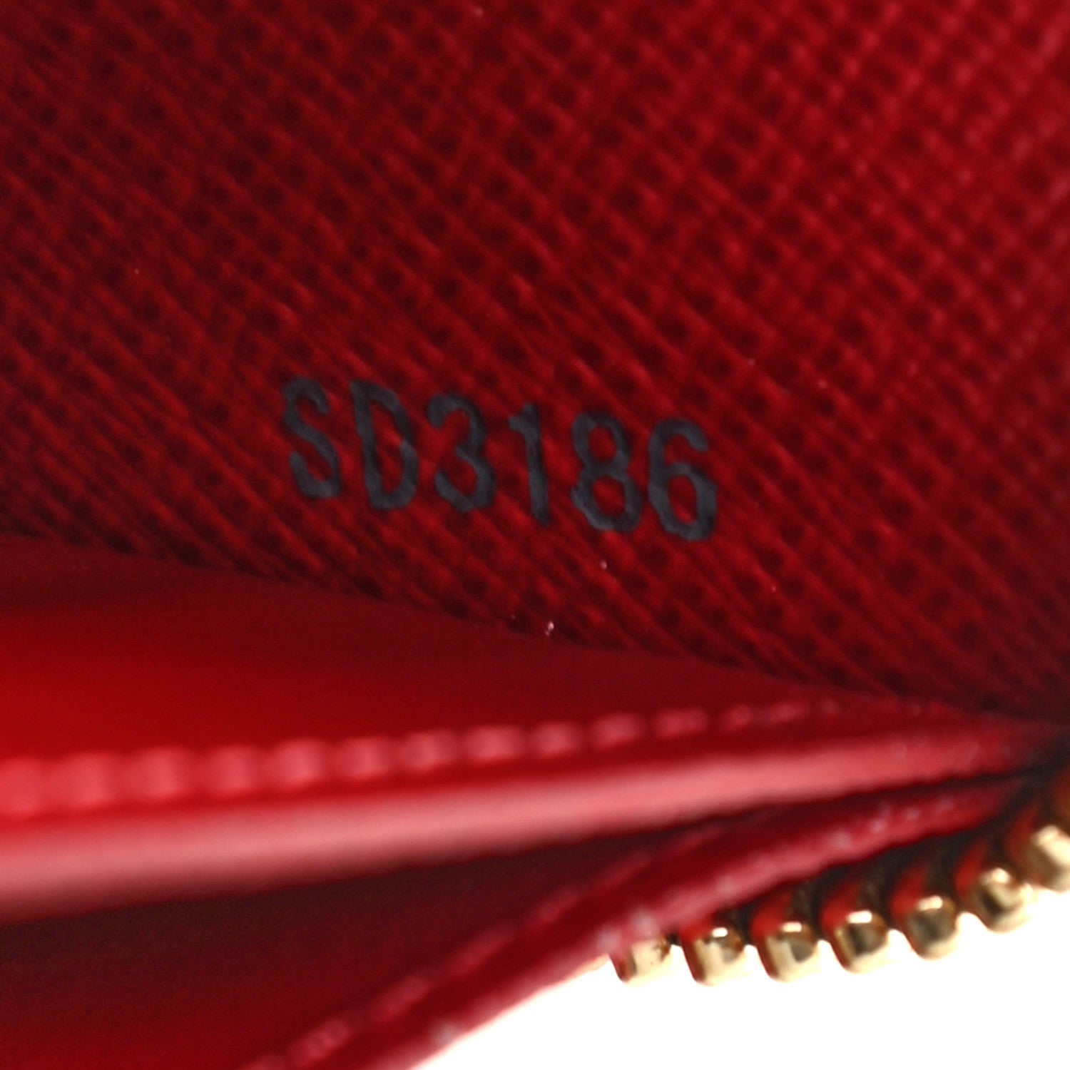 Louis Vuitton Damier Ebene Clemence Wallet Cherry 7 of 7