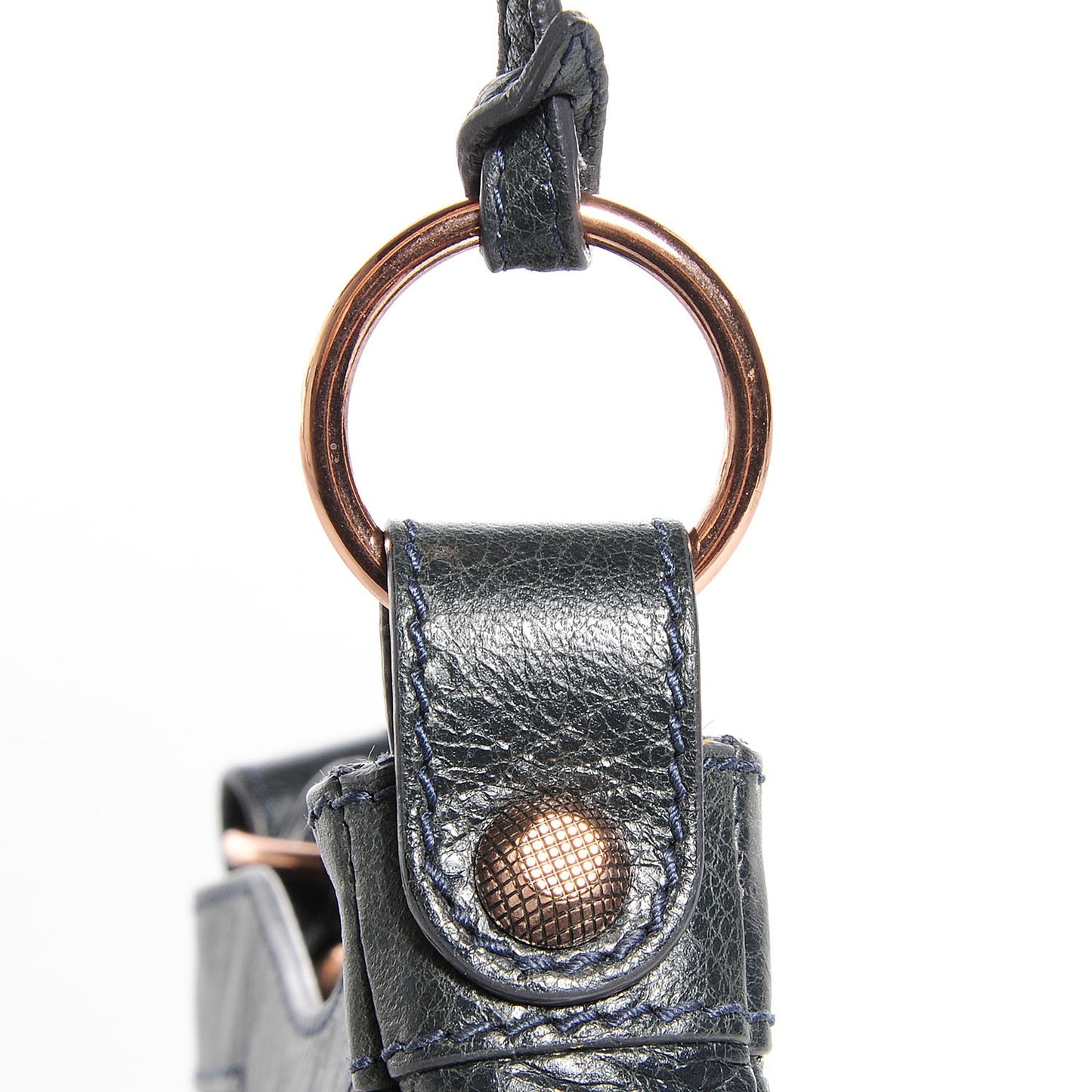 Agneau Giant 12 Rose Gold Hardware Hip Anthracite