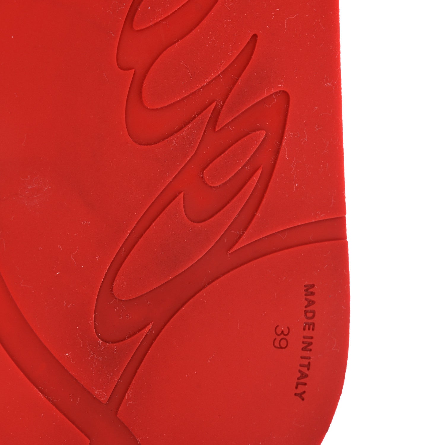 Christian Louboutin Rubber Spike Loubi Donna Flip Flop 39 Black 7 of 10