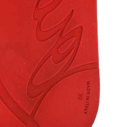 Christian Louboutin Rubber Spike Loubi Donna Flip Flop 39 Black 7 of 10