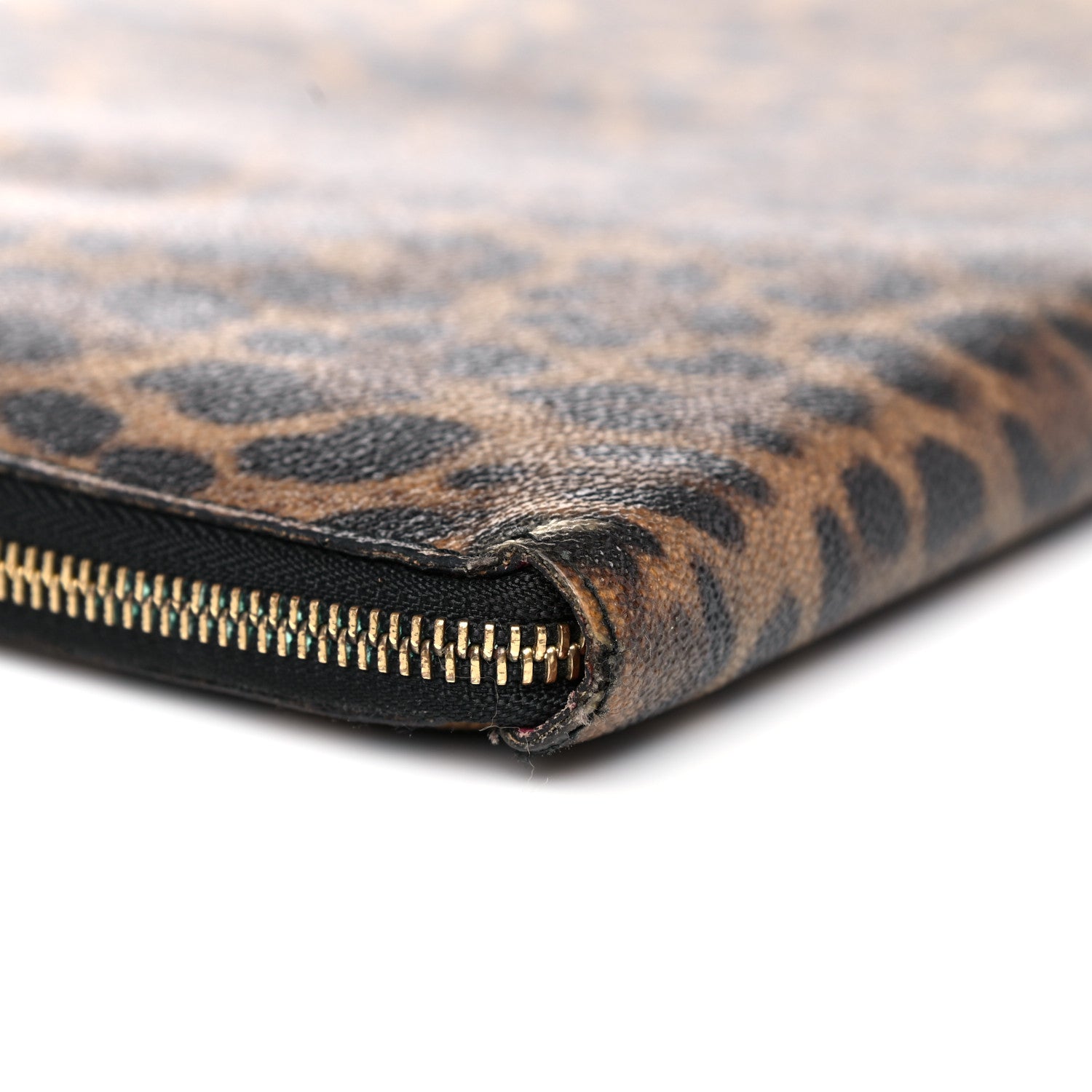 Dolce & Gabbana Calfskin Leopard Pouch Multicolor 9 of 23