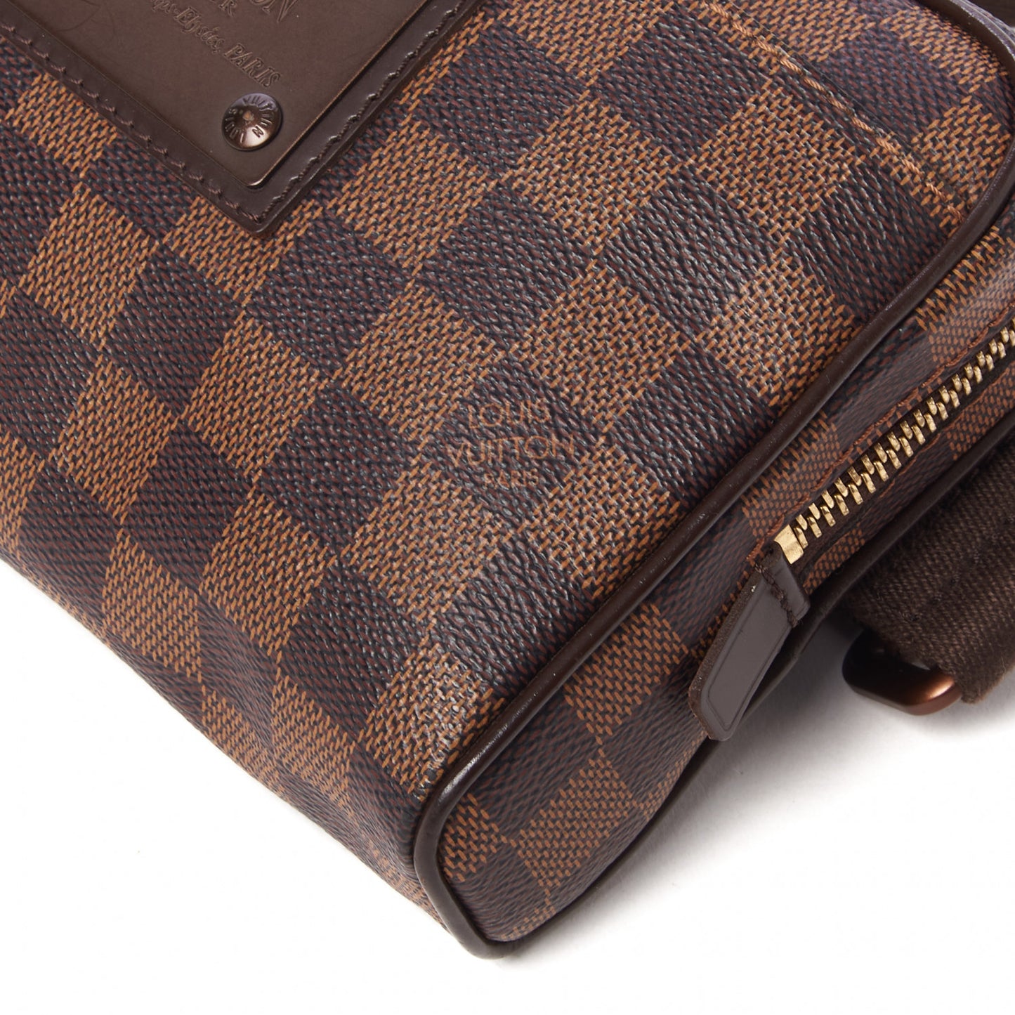 Damier Ebene Brooklyn Bum Bag