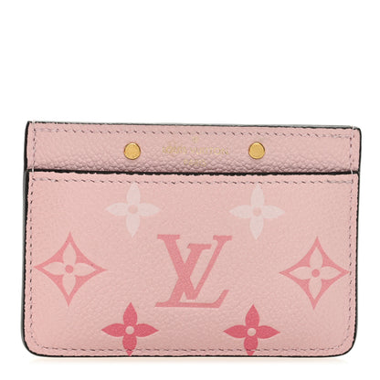 Louis Vuitton Empreinte Monogram Giant By The Pool Card Holder Bouton De Rose 1 of 6