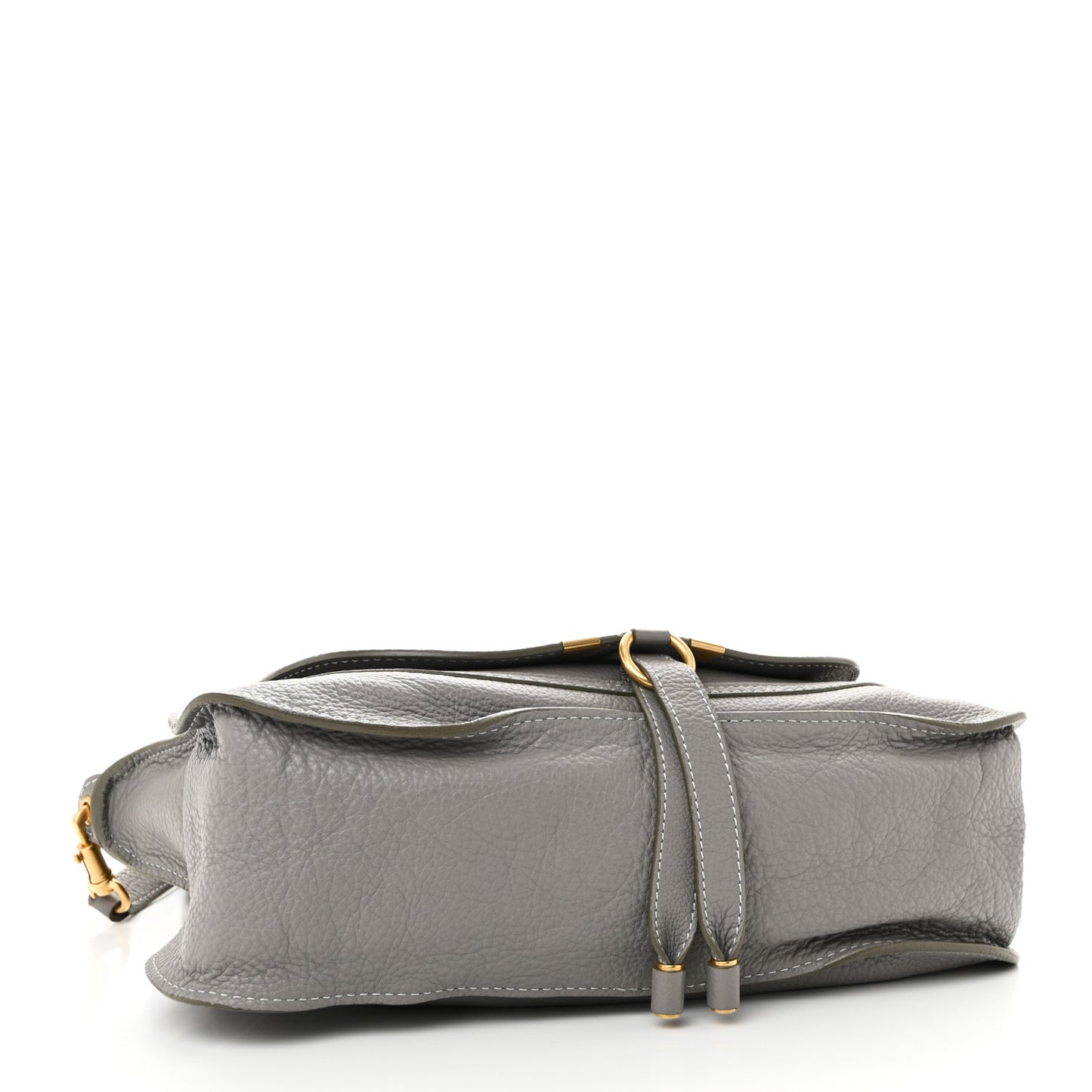 Calfskin Medium Marcie Satchel Cashmere Grey