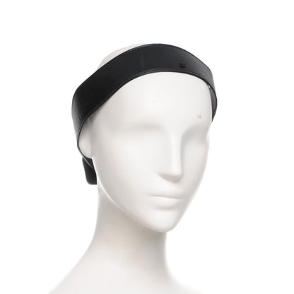 Chanel Lambskin Soft Headband M Black 2 of 8