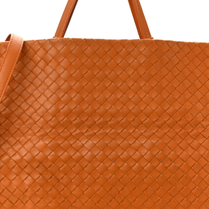 Bottega Veneta Nappa Intrecciato Fold Over Tote Topaz 10 of 12