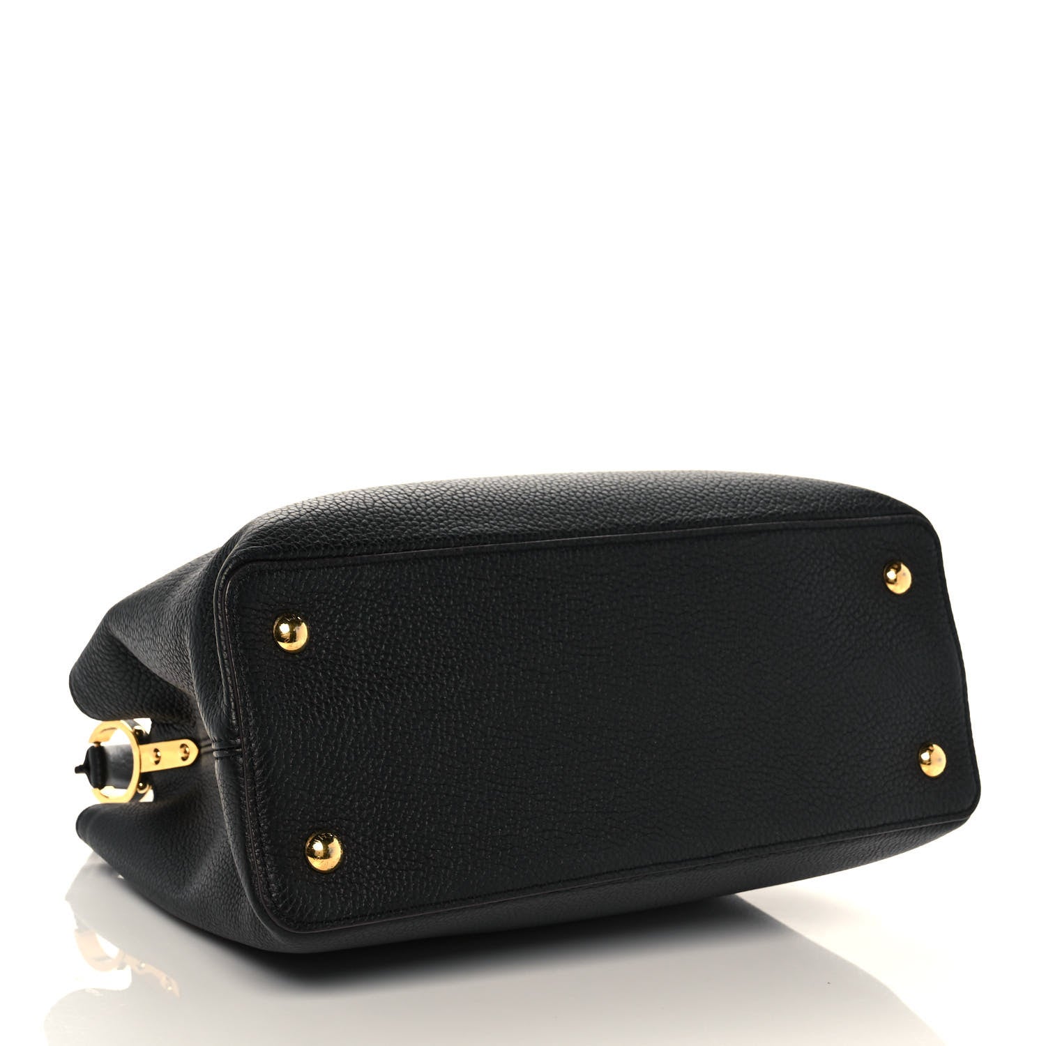 Louis Vuitton Taurillon Capucines GM Black 4 of 10