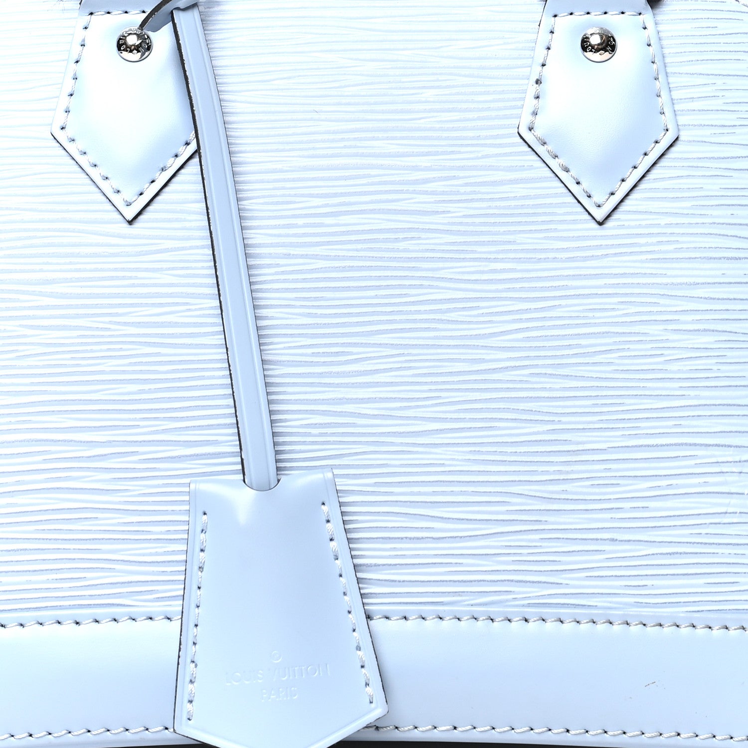 Louis Vuitton Epi Jacquard Alma BB Bleu Nuage 6 of 8