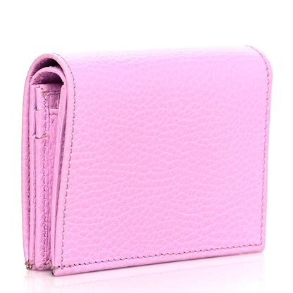 Gucci Dollar Calfskin Bosco Card Case Wallet Malva 3 of 8