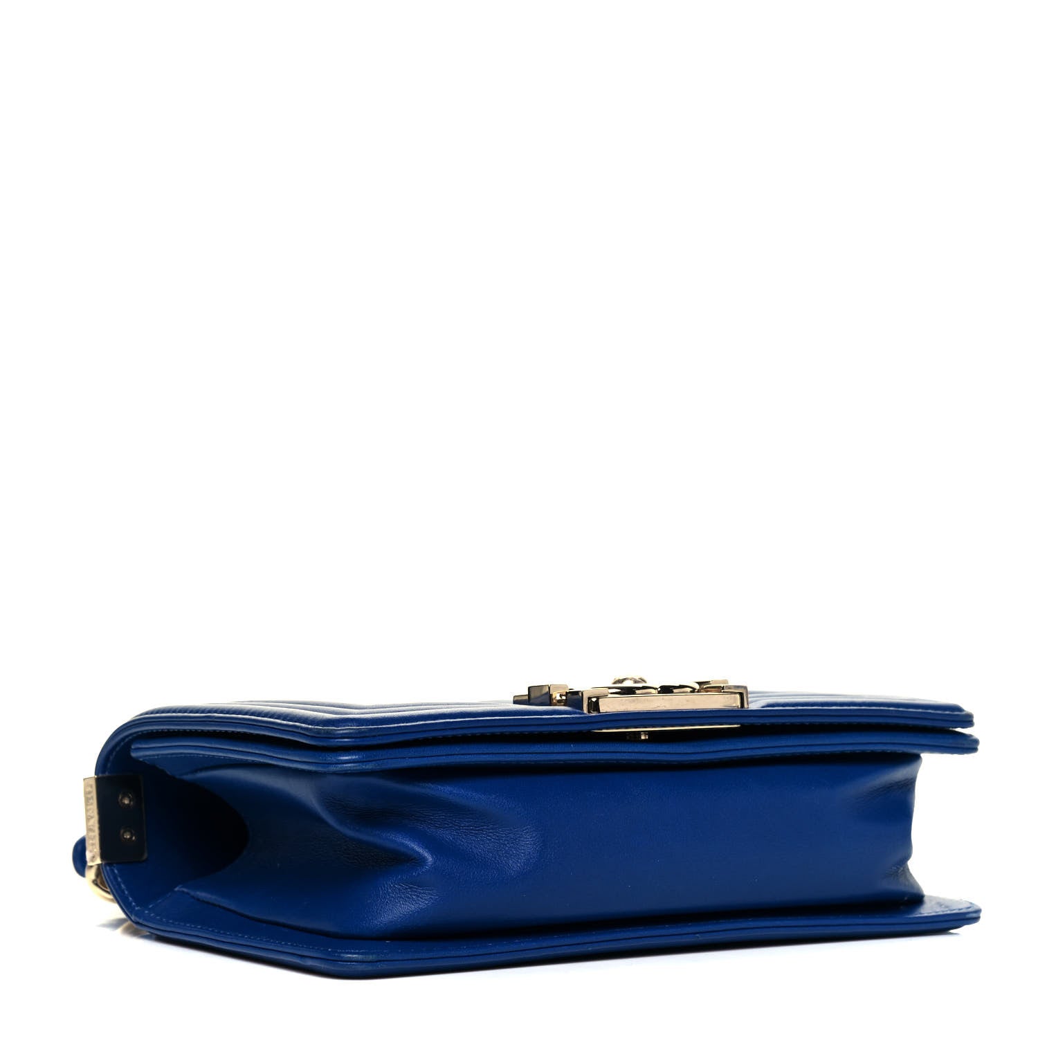 Chanel Calfskin Quilted Small Boy Flap Blue 3 of 8