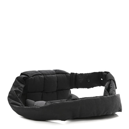 Bottega Veneta Nylon Intrecciato Mini Padded Tech Candy Cassette Bag Black 3 of 10