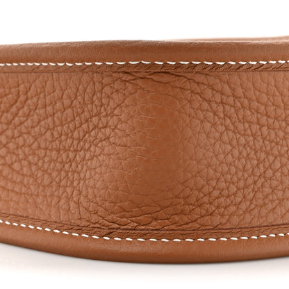 Hermes Taurillon Clemence Evelyne TPM Gold 9 of 10