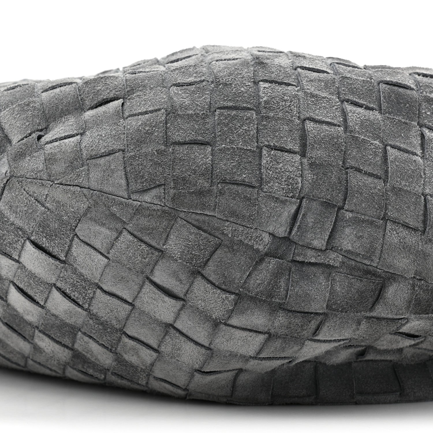 Bottega Veneta BOTTEGA VENETA Suede Calfskin Intrecciato Teen Jodie Hobo Thunder 8 of 10