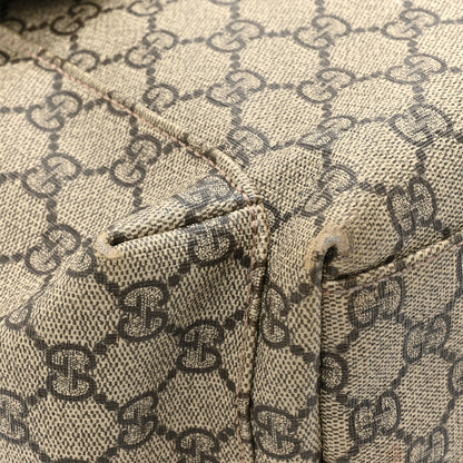 Gucci GG Plus Monogram Messenger Diaper Bag Dark Brown 12 of 16