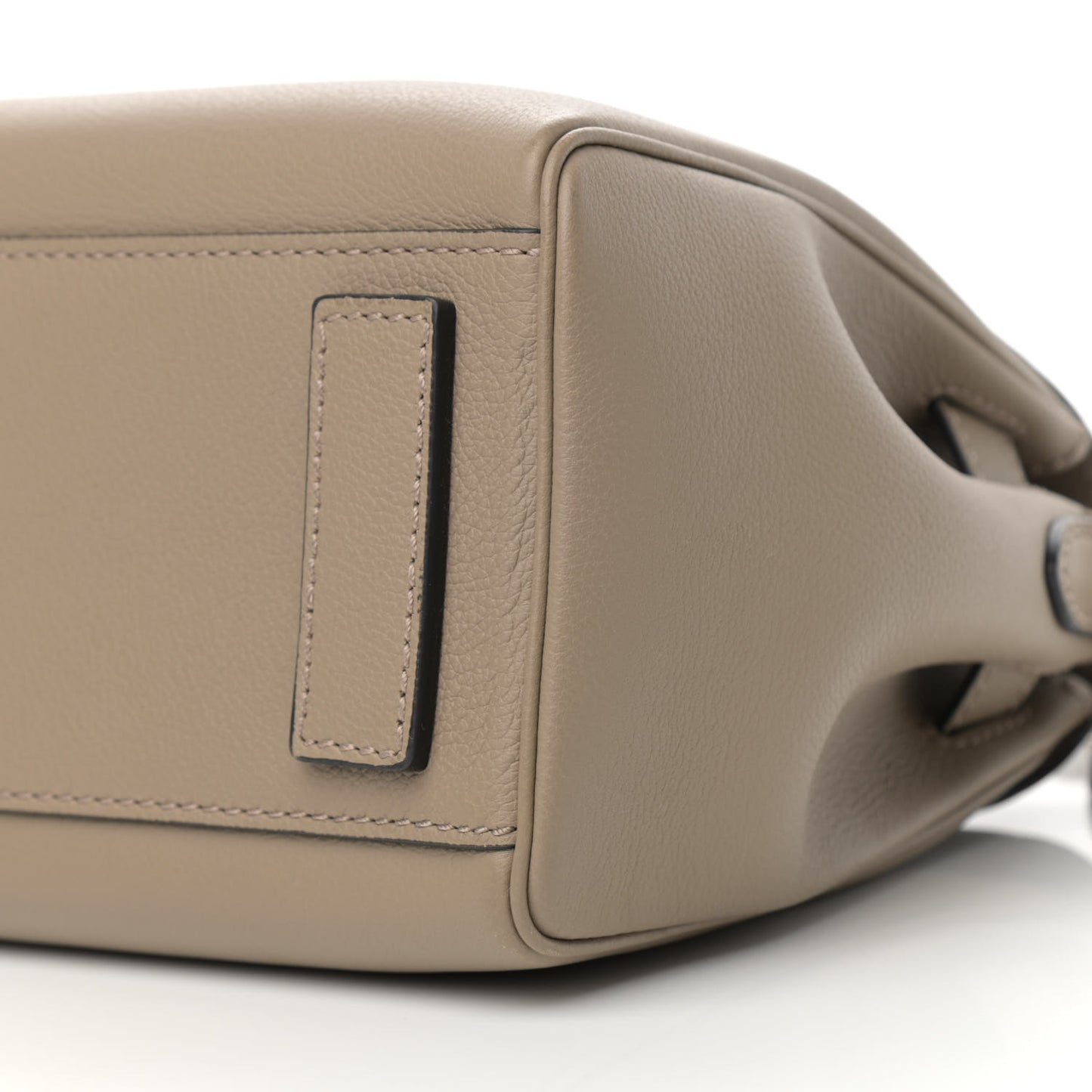 Grained Calfskin Medium La Medusa Bag Taupe