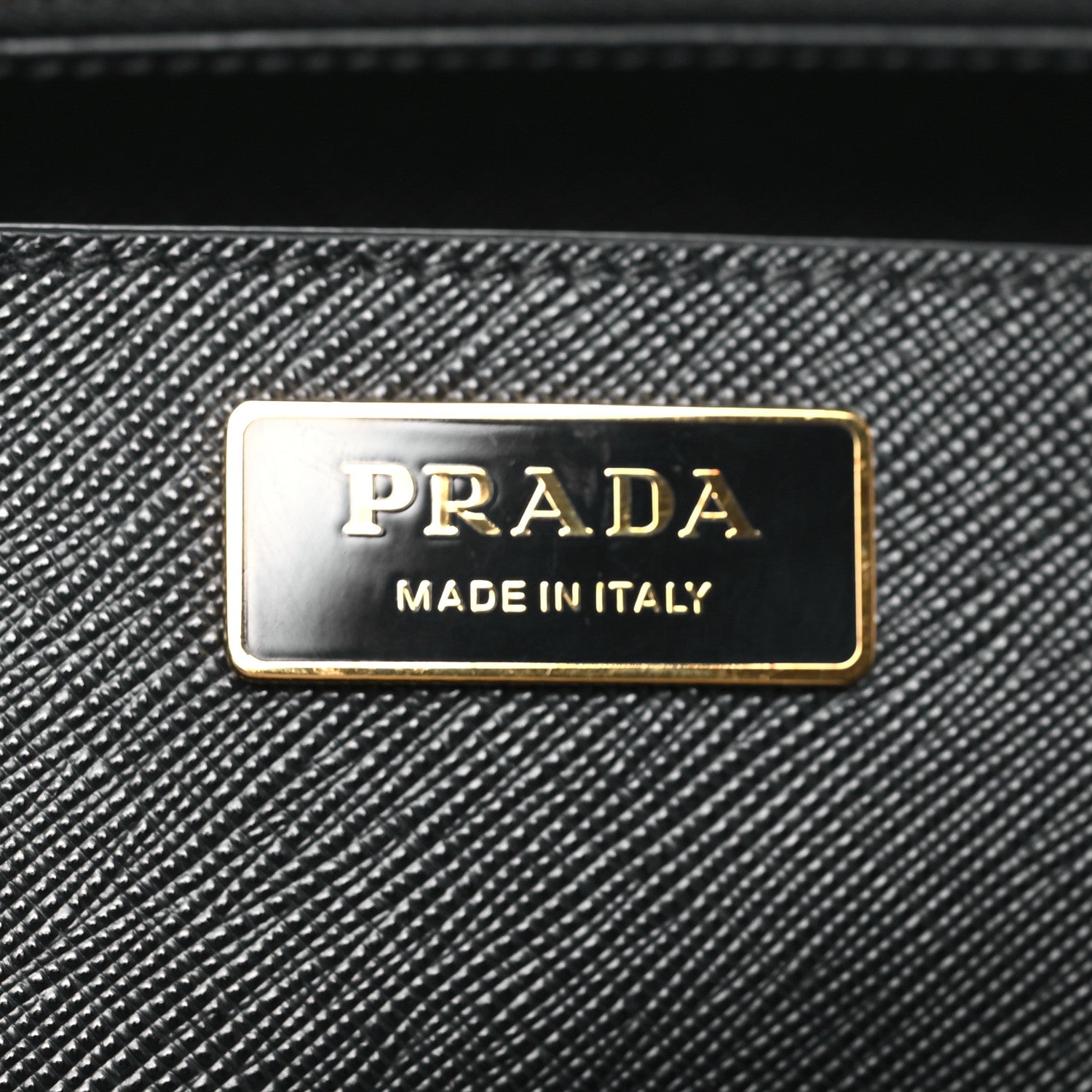 Prada Saffiano Lux Large Galleria Double Zip Tote Black 6 of 9