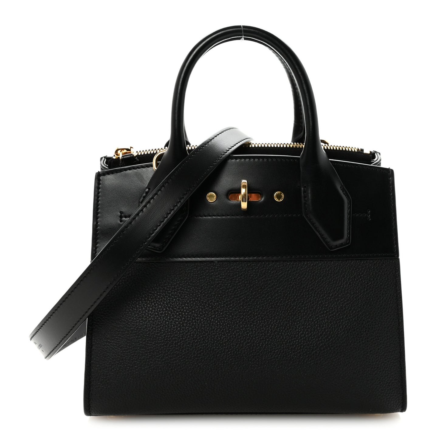 Calfskin City Steamer Mini Black