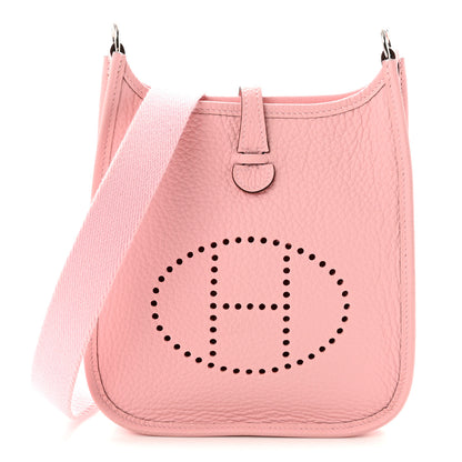 Hermes Taurillon Clemence Evelyne TPM Rose Sakura 1 of 11