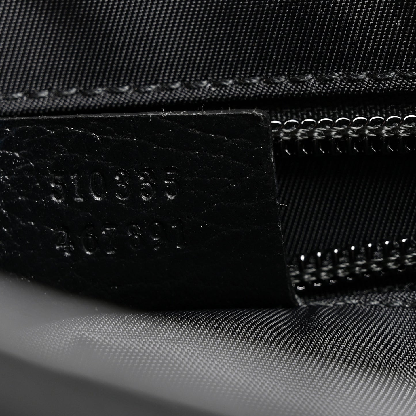 Nylon Monogram Double Buckle Flap Messenger Bag Black