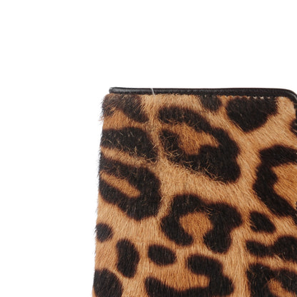 Christian Louboutin Calf Hair Leopard Print Fierce 160 Ankle Boots 39 Brown 11 of 11