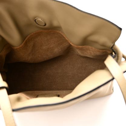 Loewe Calfskin Mini Flamenco Knot Clutch Clay Green 5 of 9
