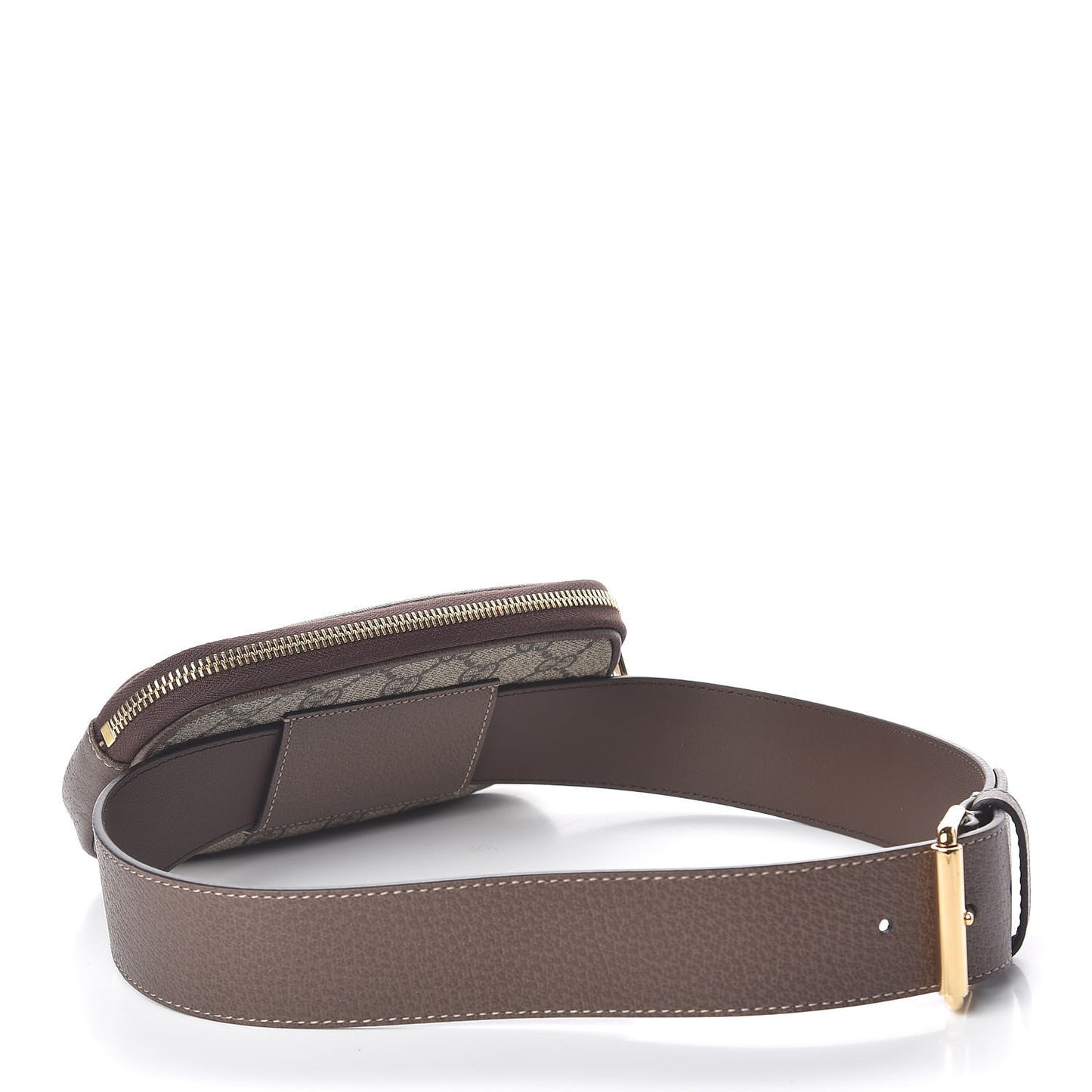 GG Supreme Monogram Ophidia Belted iPhone Case 75 30 Dark Brown
