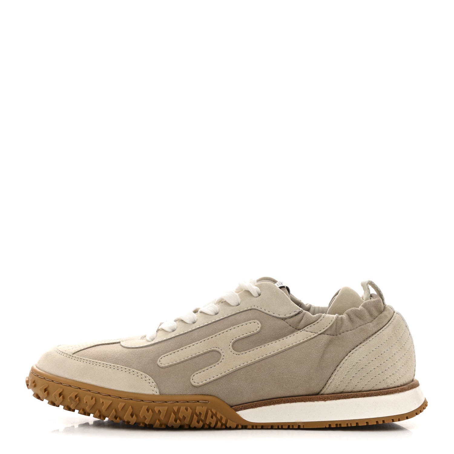 Hermes Suede Goatskin Jet Sneakers 37 Beige Esquisse Glaise 1 of 11