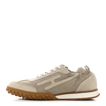 Hermes Suede Goatskin Jet Sneakers 37 Beige Esquisse Glaise 1 of 11