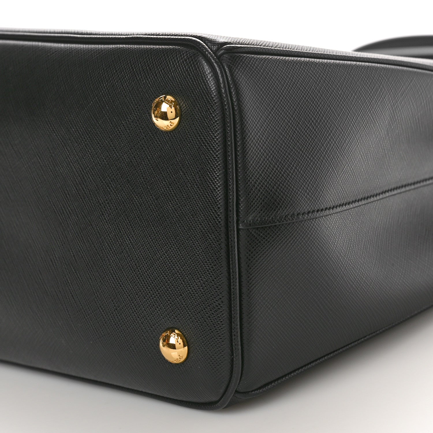Prada Saffiano Lux Medium Tote Black 9 of 9