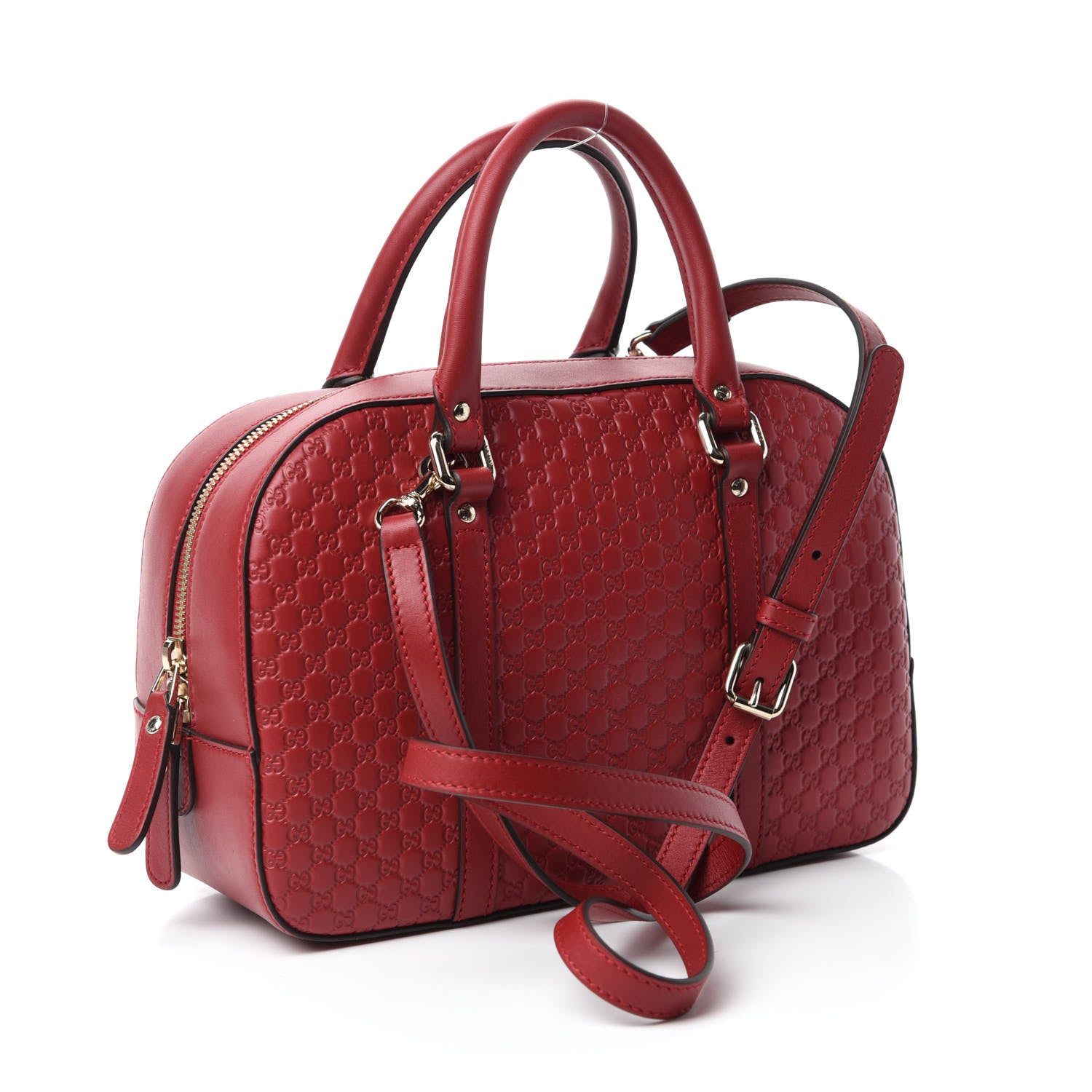 Gucci Soft Microguccissima Medium Crossbody Bag Rosso 3 of 10