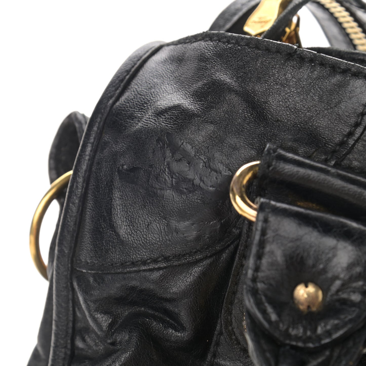 Agneau Giant 21 Gold Hardware City Black