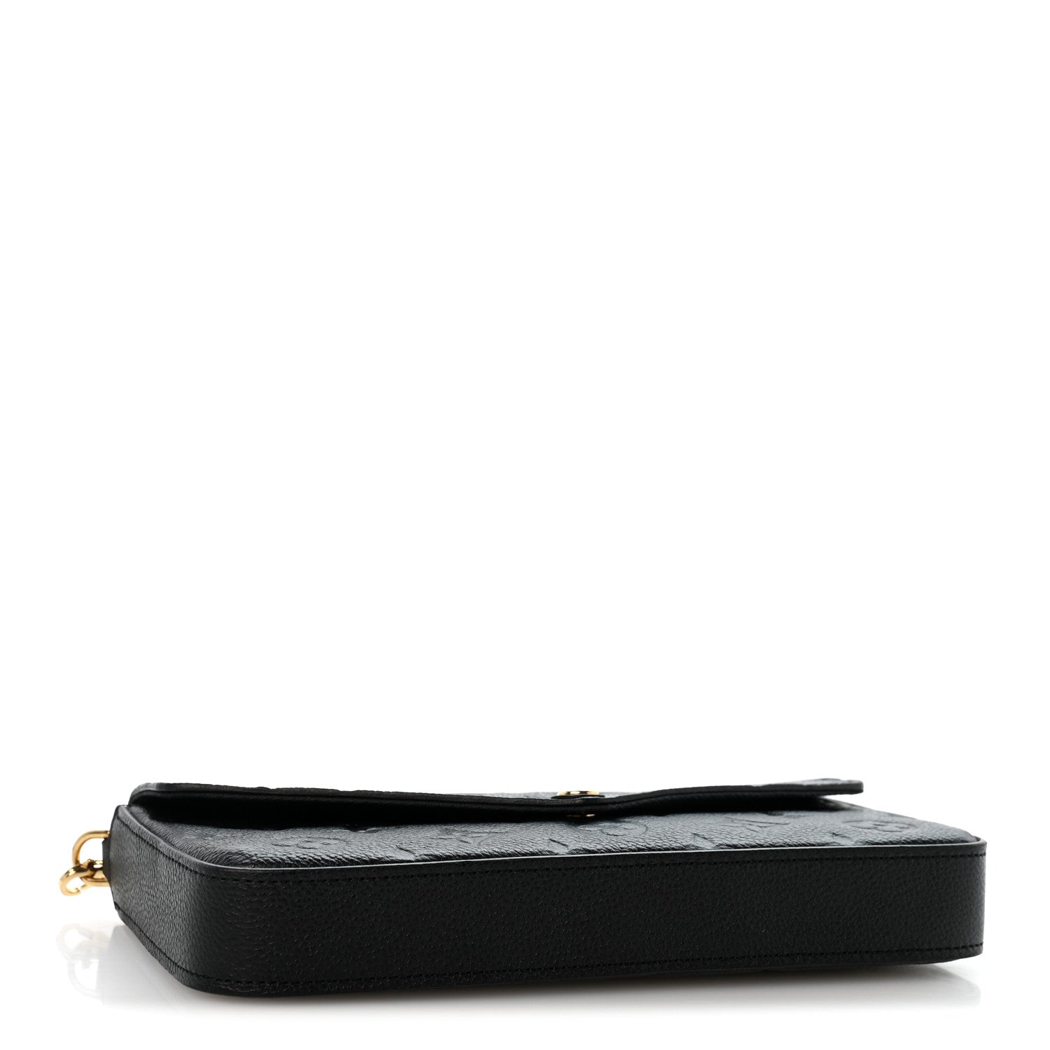 Louis Vuitton Empreinte Pochette Felicie Chain Wallet Black 5 of 12