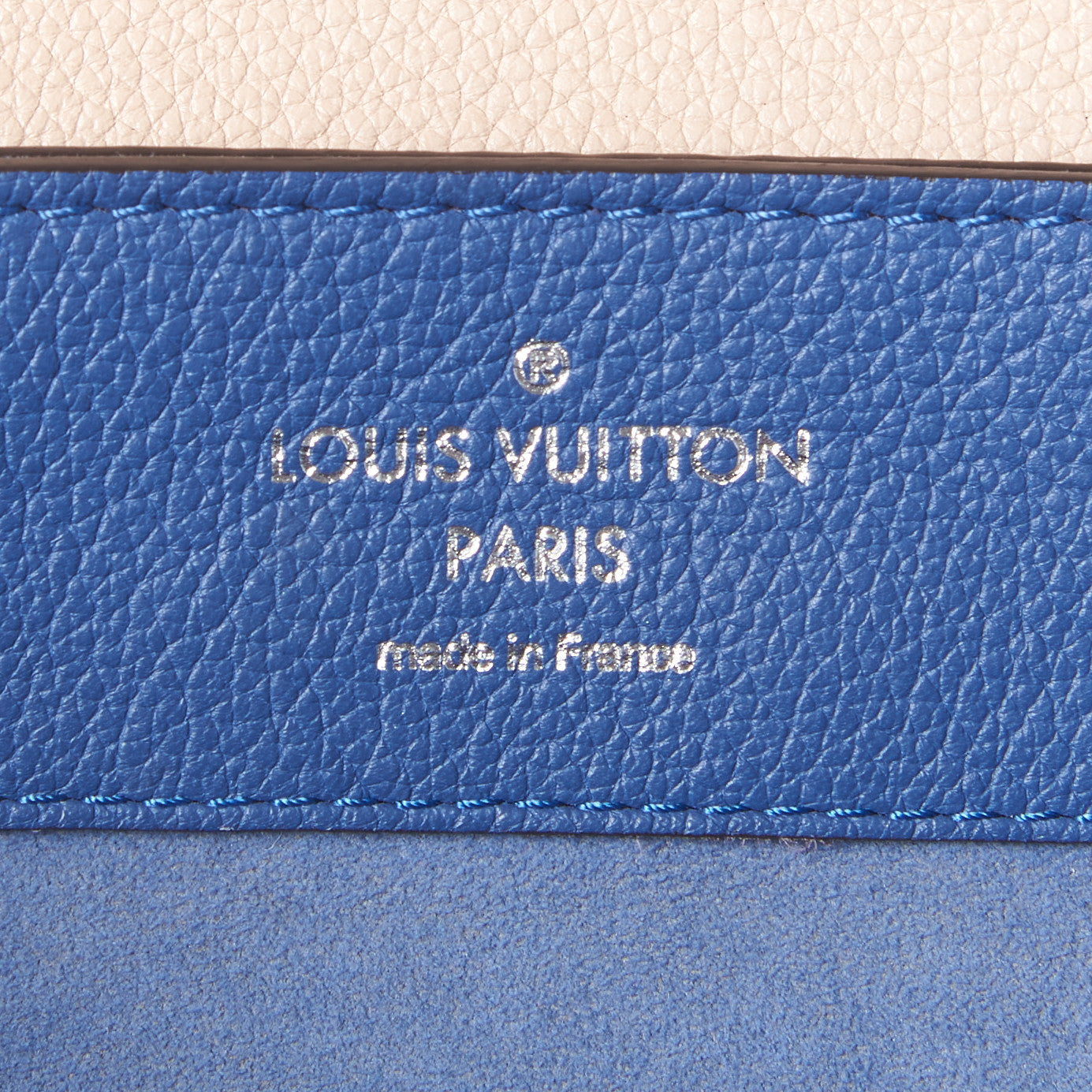 Louis Vuitton Calfskin Lockme Backpack Denim 10 of 10