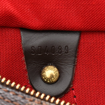 Louis Vuitton Damier Ebene Speedy 30 7 of 10