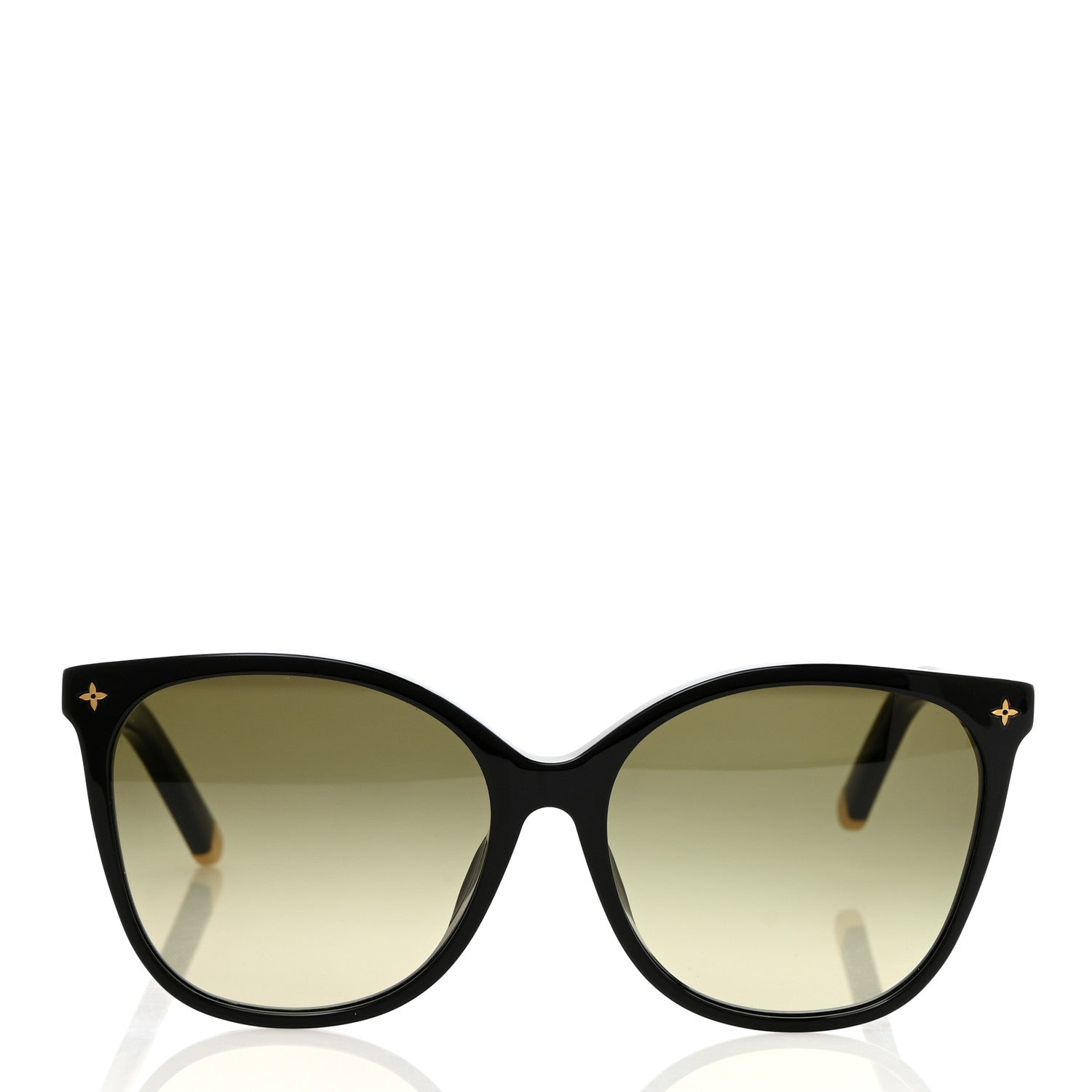 Louis Vuitton Acetate My Monogram Light Cat Eye Sunglasses Z1657W Black 2 of 7