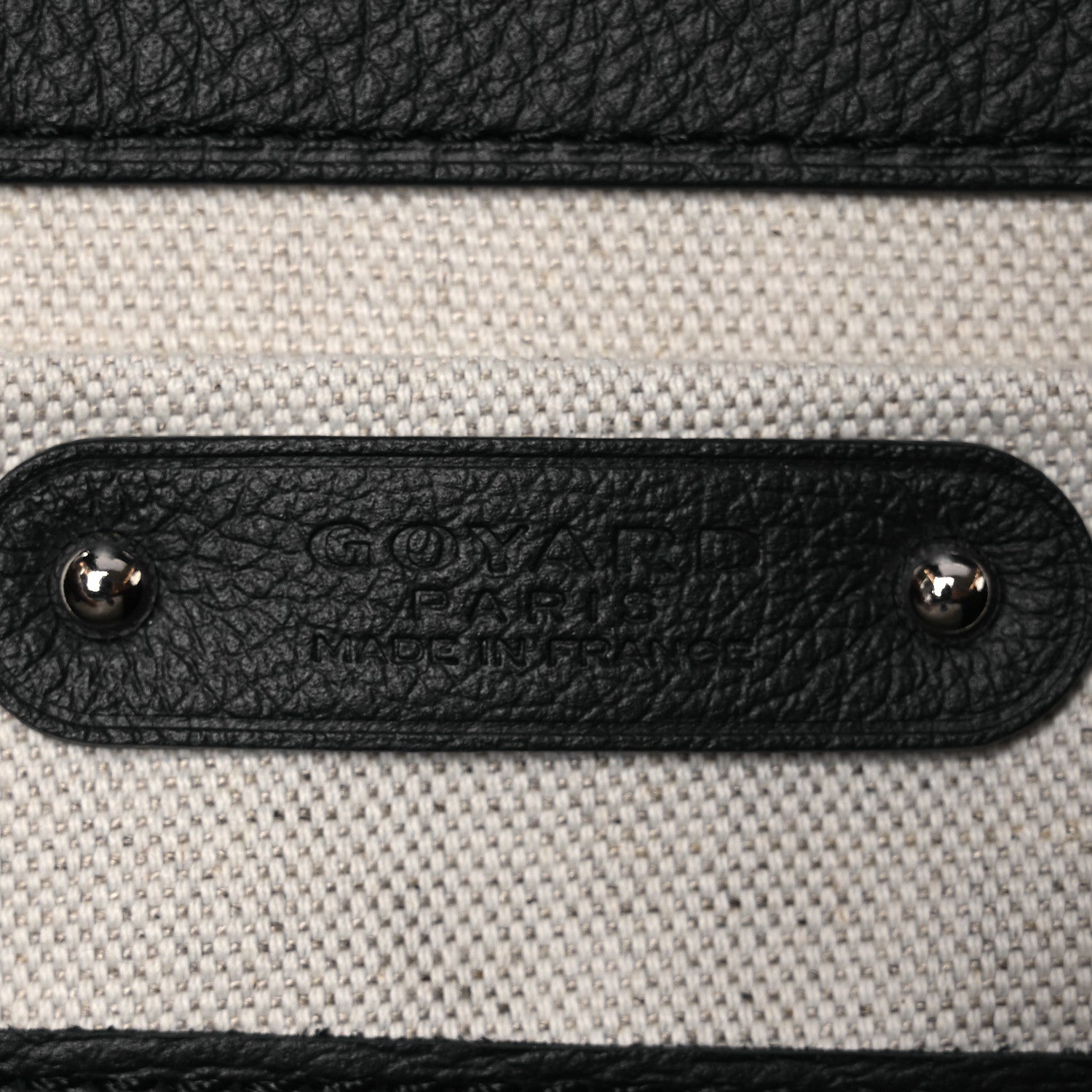 Goyard Goyardine Saigon Tote Black 6 of 12