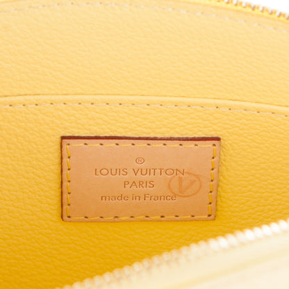 Louis Vuitton Vernis Cosmetic Pouch Citrine 6 of 7