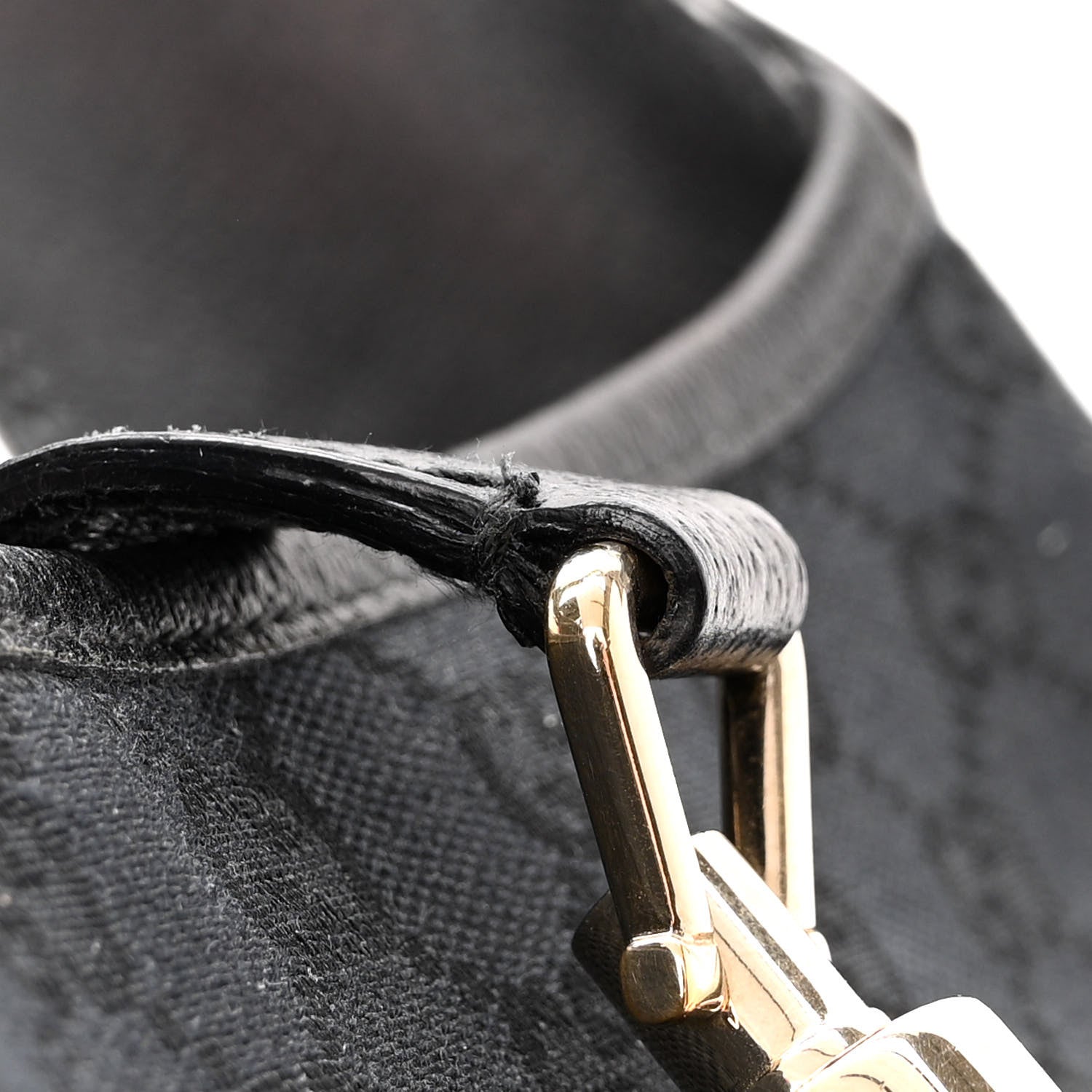 Gucci Monogram Small Jackie O Hobo Black 13 of 13