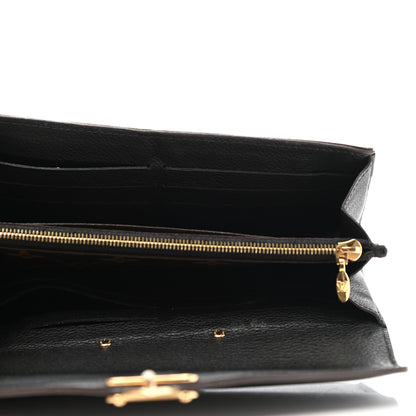 Louis Vuitton Monogram Pallas Wallet Black 5 of 15