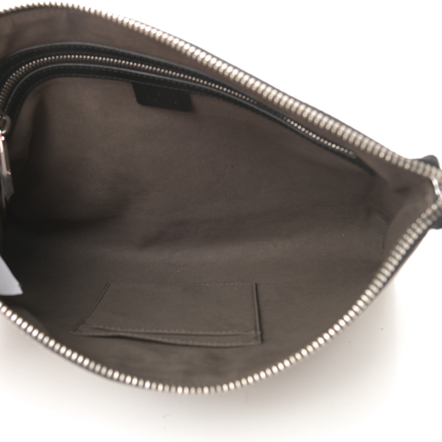 Gucci GG Supreme Monogram Mens Wristlet Black 5 of 8